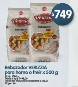 Supermercados Buenos Días Verizzia rebozador oferta