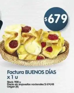 Supermercados Buenos Días Buenos días factura oferta