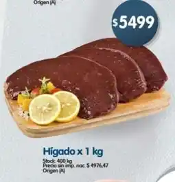 Supermercados Buenos Días Hígado oferta