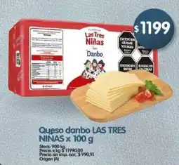 Supermercados Buenos Días Las tres niñas queso danbo oferta