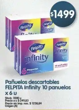 Supermercados Buenos Días Felipita pañuelos descartables oferta