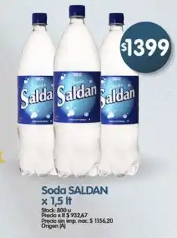 Supermercados Buenos Días Saldan soda oferta