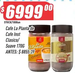 Supermercados Comodin Cafe La Planta de Cafe Inst Clasico/ Suave oferta