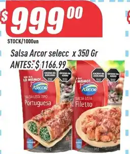 Supermercados Comodin Arcor salsa lista oferta