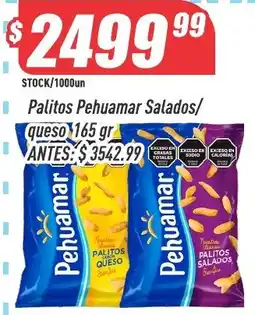 Supermercados Comodin Pehuamar palitos quesosalados oferta