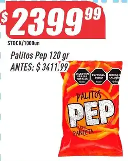 Supermercados Comodin Palitos Pep oferta