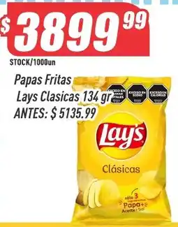 Supermercados Comodin Lays papas fritas clasicas oferta
