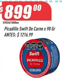Supermercados Comodin Swift picadillo de carne oferta