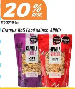 Supermercados Comodin Kos food granola selecc oferta
