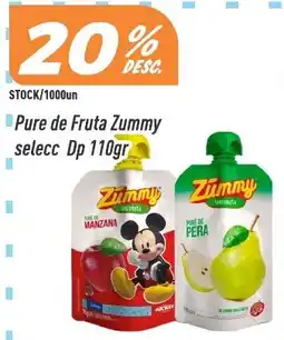 Supermercados Comodin Zummy pure de fruta selecc oferta