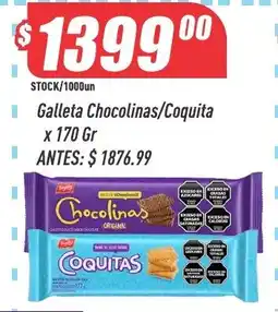 Supermercados Comodin Galleta Chocolinas/Coquita oferta