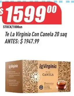 Supermercados Comodin La virginia te con canela oferta