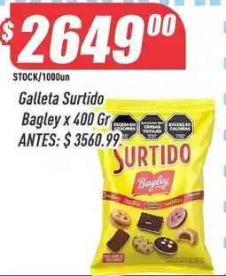 Supermercados Comodin Bagley galleta surtido oferta
