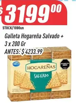 Supermercados Comodin Hogareñas galleta salvado oferta