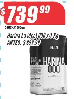 Supermercados Comodin La ideal harina 000 oferta