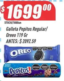 Supermercados Comodin Oreo galleta pepitos regular oferta