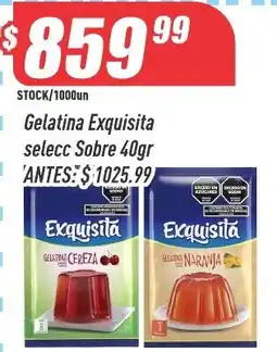 Supermercados Comodin Exquisita gelatina selecc sobre oferta