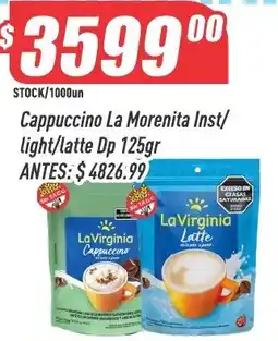 Supermercados Comodin La virginia cappuccino oferta