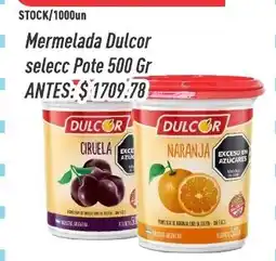 Supermercados Comodin Dulcor mermelada selecc oferta