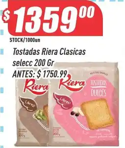 Supermercados Comodin Riera tostadas clasicas selecc oferta