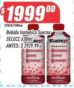 Supermercados Comodin Suerox bebida isotónica oferta