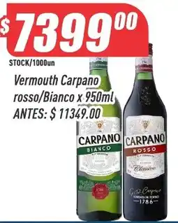 Supermercados Comodin Carpano vermouth rosso/bianco oferta