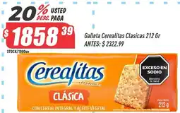 Supermercados Comodin Cerealitas galleta cerealitas clasicas oferta