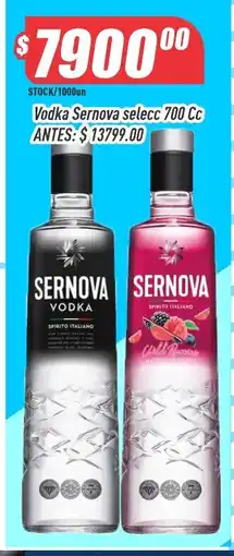 Supermercados Comodin Sernova vodka selecc oferta