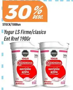 Supermercados Comodin Serenisima yogur ls firme/clasico oferta