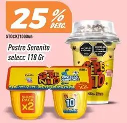 Supermercados Comodin Postre Serenito oferta
