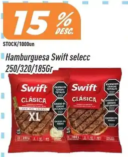 Supermercados Comodin Swift hamburguesa selecc oferta