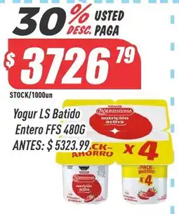 Supermercados Comodin Yogur LS Batido Entero FFS oferta