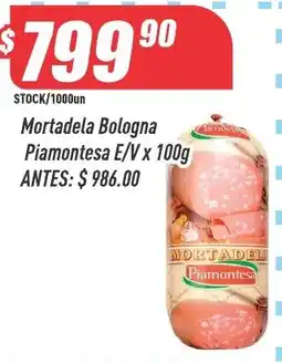 Supermercados Comodin Mortadela Bologna Piamontesa oferta