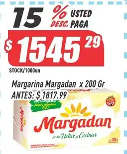 Supermercados Comodin Margadan margarina oferta