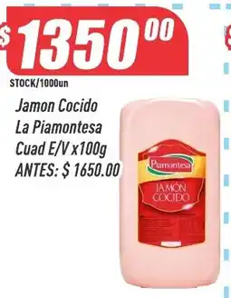 Supermercados Comodin Piamontesa jamon cocido oferta