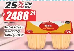 Supermercados Comodin Frenisima flan con caramelo oferta