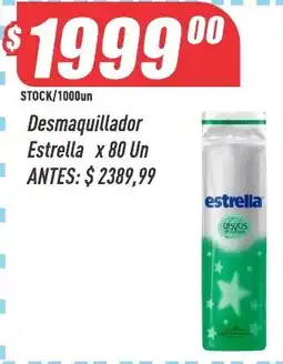 Supermercados Comodin Estrella desmaquillador oferta