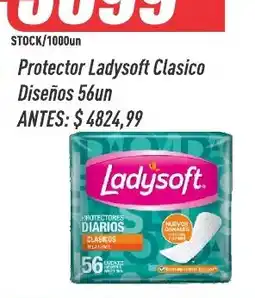 Supermercados Comodin Ladysoft protector clasico oferta