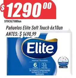 Supermercados Comodin Elite pañuelos soft touch oferta