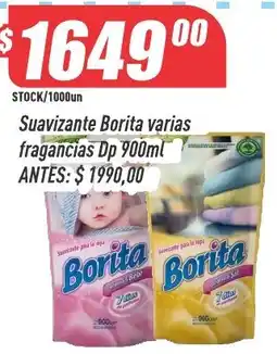 Supermercados Comodin Borita suavizante varias fragancias oferta
