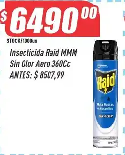 Supermercados Comodin Raid insecticida aero mmm oferta