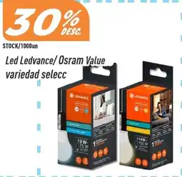 Supermercados Comodin Led ledvance/osram value variedad selecc oferta