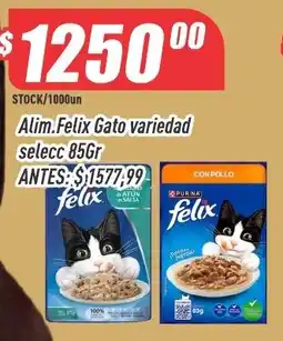 Supermercados Comodin Felix alimento gato variedad oferta