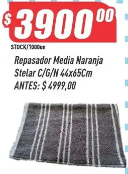 Supermercados Comodin Stelar repasador media naranja oferta