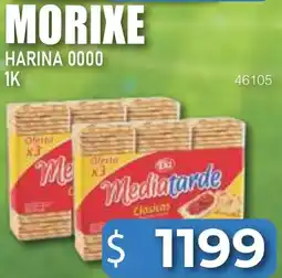 Masivos Morixe harina 0000 oferta