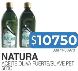 Masivos Natura aceite oliva fuerte/suave pet oferta