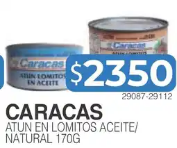 Masivos Caracas atun en lomitos aceite/ natural oferta