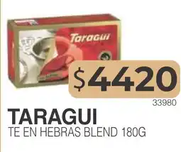 Masivos Taragui te en hebras blend oferta
