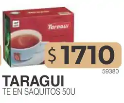 Masivos Taragui te en saquitos oferta