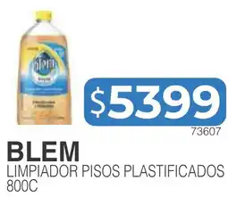 Masivos Blem limpiador pisos plastificados 800c oferta